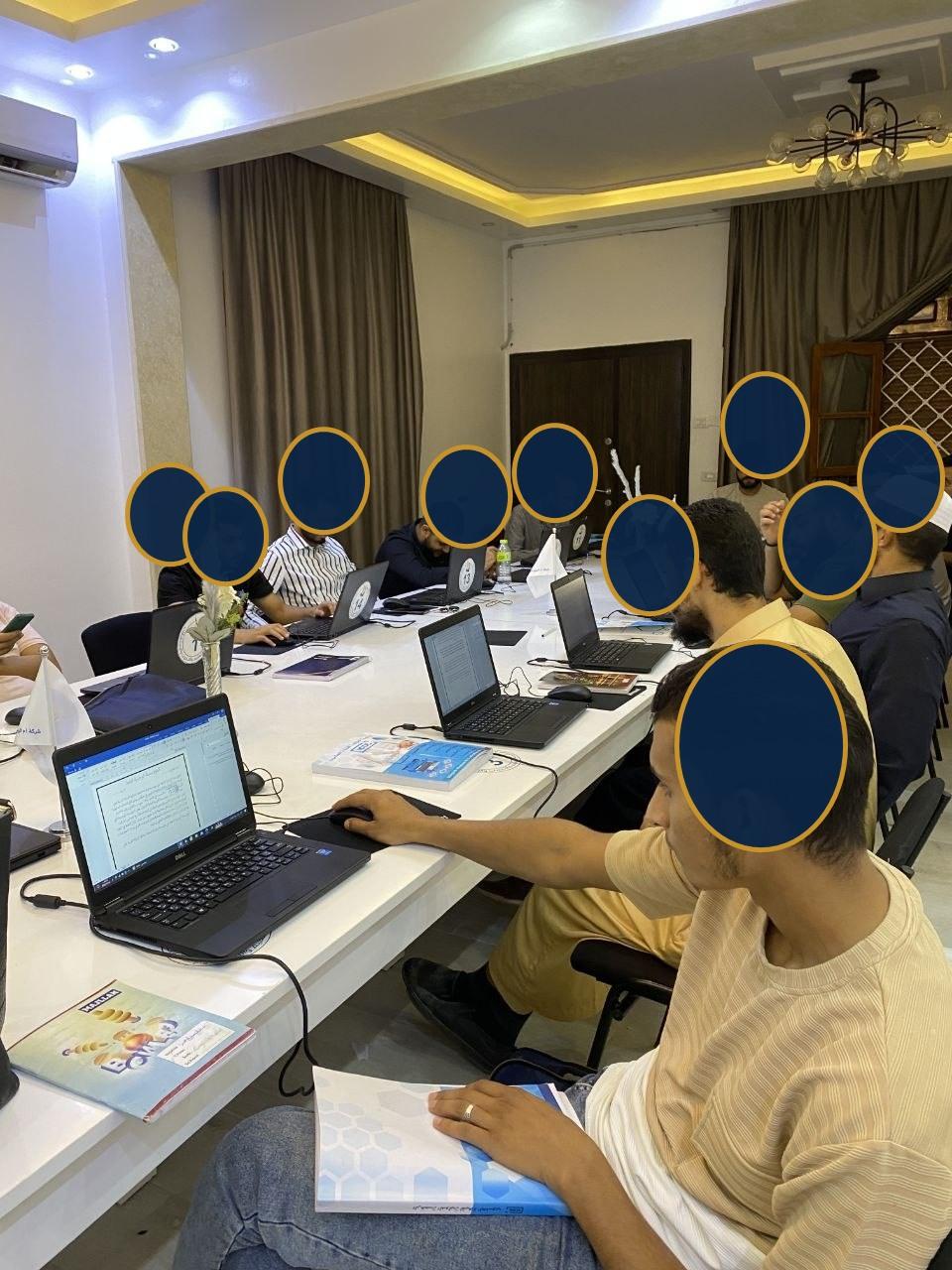 تدريب عملي على الحاسوب